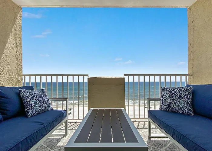 Tropical Winds 403 By Albvr - 2Br, 2Ba Beachfront Beauty With Incredible Views, Outdoor Pool, Fitness Room, And Grill Area